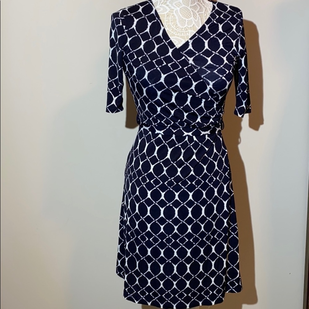 NWT Gilli Trista navy dress size S Made in USA🇺🇸